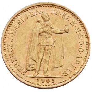 FJI. 1848-1916, 10 koruna 1905 KB
