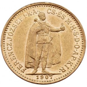 FJI. 1848-1916, 10 koruna 1907 KB