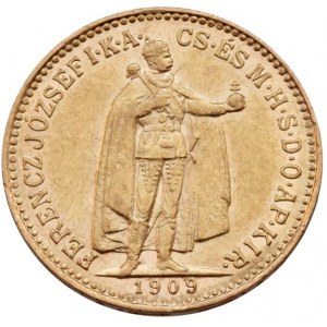 FJI. 1848-1916, 10 koruna 1909 KB