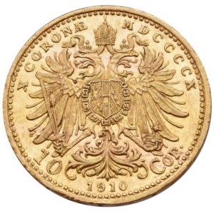FJI. 1848-1916, 10 koruna 1910 b.z.