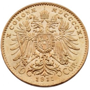 FJI. 1848-1916, 10 koruna 1911 b.z.