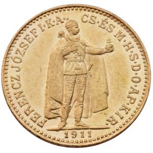 FJI. 1848-1916, 10 koruna 1911 KB