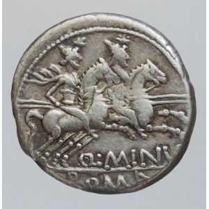 Minucia, Quintus Minucius Rufus, 122 př. Kr., denár
