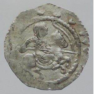 Vladislav II. 1140-1172, denár Cach 557