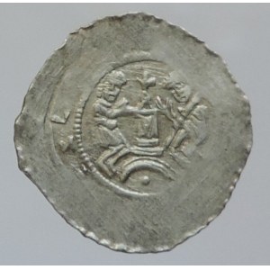 Soběslav II. 1173-1179, denár Cach 571