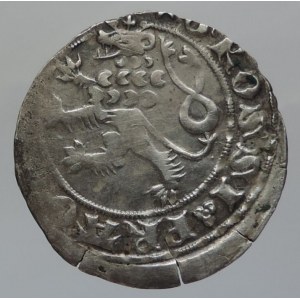 Karel IV. 1346-1378, pražský groš Pinta V.a, Sm.7
