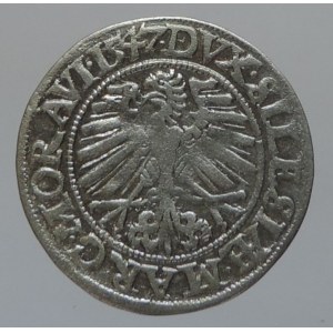 Ferdinand I. 1526-1564, slezský groš 1547 Vratislav