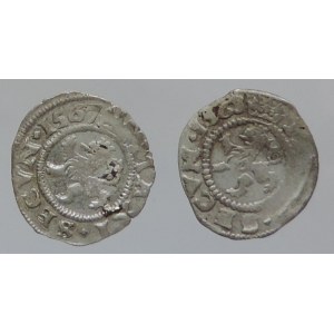 Maxmilián II. 1564-1576, bílý peníz 1567, 1568