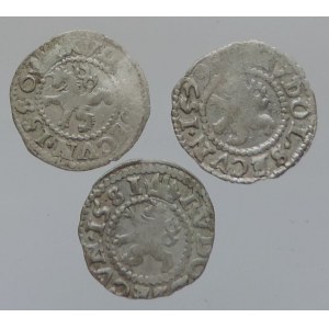 Rudolf II. 1576-1611, bílý peníz 1579, 1580, 1581