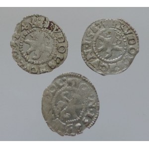 Rudolf II. 1576-1611, bílý peníz 1584, 1585, 1587