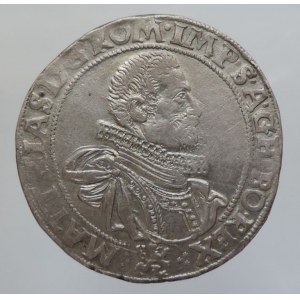 Matyáš II. 1611-1619, tolar 1614 Kutná Hora-Šmilauer