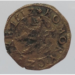 Matyáš II. 1611-1619, početní peníz 1617