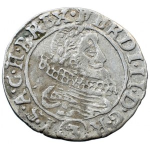 Ferdinand II. 1619-1637, 3 krejcar 1636 Praha