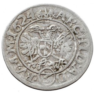 Ferdinand II. 1619-1637, 3 krejcar 1624 Brno