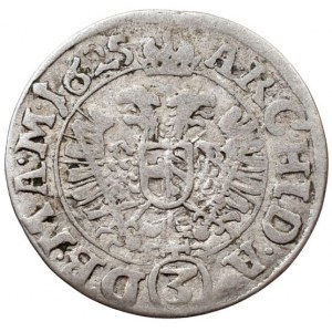 Ferdinand II. 1619-1637, 3 krejcar 1625 Brno