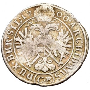 Leopold I. 1657-1705, 3 krejcar 1700 CB Břeh