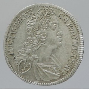 Karel VI. 1711-1740, 3 krejcar 1723 Praha