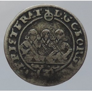 Lehnice-Břeh, Jiří, Ludvík a Christian 1653-1663, 3 krejcar 1656