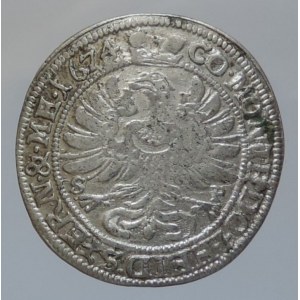 Württemberg-Olešnice, Sylvius Friedrich 1668-1697, VI krejcar 1674 SP