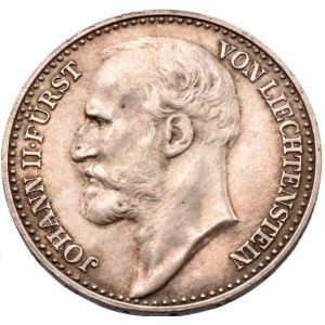Liechtenstein, Johann II. 1858-1929, 1 koruna 1900