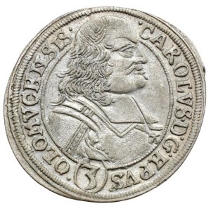 Olomouc biskupství, Karel II. Liechtenstein 1664-1695, 3 krejcar 1695