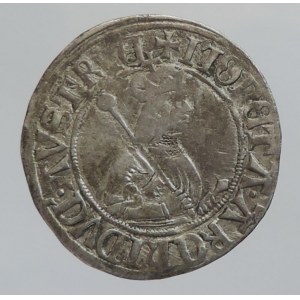 Maxmilián I. 1493-1519, Sechser b.l. Hall