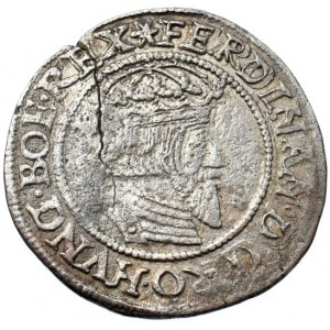 Ferdinand I. 1521/2-1564, 3 krejcar 1557 Linec