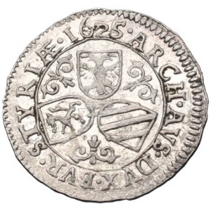 Ferdinand III. 1637-1657, 3 krejcar 1625 Graz