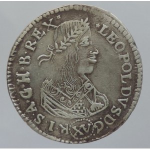Leopold I. 1657-1705, XV krejcar 1659 Vídeň