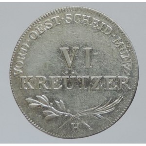 František II. 1792-1835, VI krejcar 1804 H Günzburg