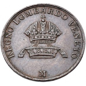 Ferdinand V. 1835-1848, 1 centesimo 1846 M