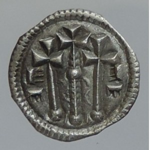 Štěpán II. 1116-1131, denár Huszár 47