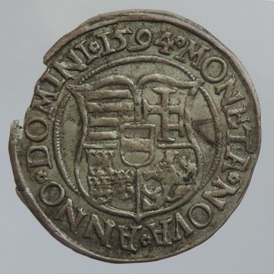 Rudolf II. 1576-1611, groš 1594 KB