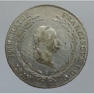 František II. 1792-1835, 20 krejcar 1828 B