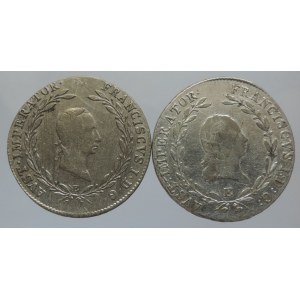 František II. 1792-1835, 20 krejcar 1815 E, 1826 E