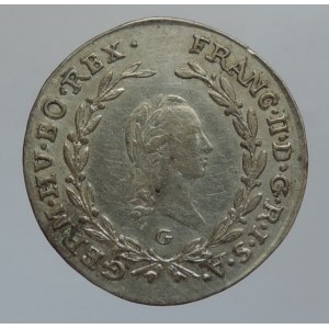 František II. 1792-1835, 20 krejcar 1797 G