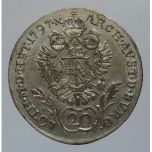 František II. 1792-1835, 20 krejcar 1797 G