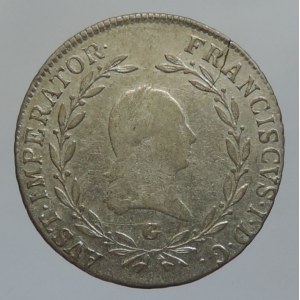 František II. 1792-1835, 20 krejcar 1808 G