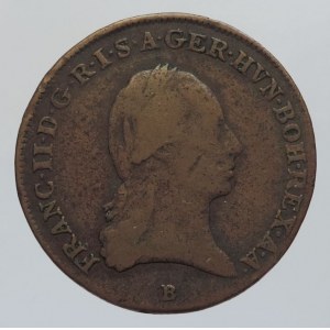František II. 1792-1835, Cu 3 krejcar 1799 B