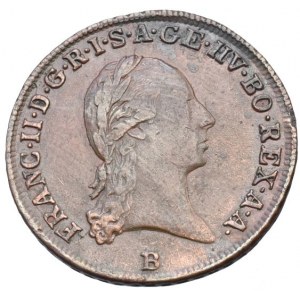 František II. 1792-1835, Cu 1 krejcar 1800 B