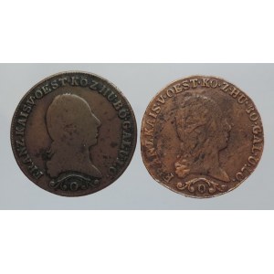 František II. 1792-1835, Cu 1 krejcar 1812 G, 1812 O