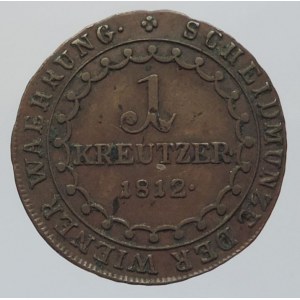 František II. 1792-1835, Cu 1 krejcar 1812 S