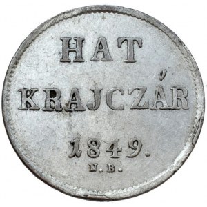 Revoluce 1848-1849, Hat krajczár 1849 NB