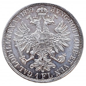 Konvenční a spolková měna, zlatník 1859 E