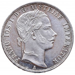 Konvenční a spolková měna, zlatník 1861 A