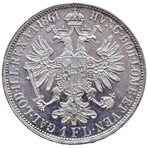 Konvenční a spolková měna, zlatník 1861 A