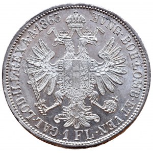 Konvenční a spolková měna, zlatník 1863 A