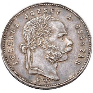 Konvenční a spolková měna, zlatník 1869 GYF