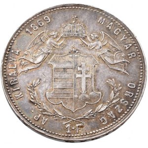 Konvenční a spolková měna, zlatník 1869 GYF