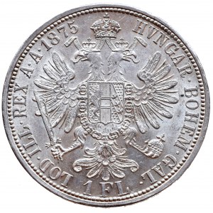 Konvenční a spolková měna, zlatník 1875 b.z.